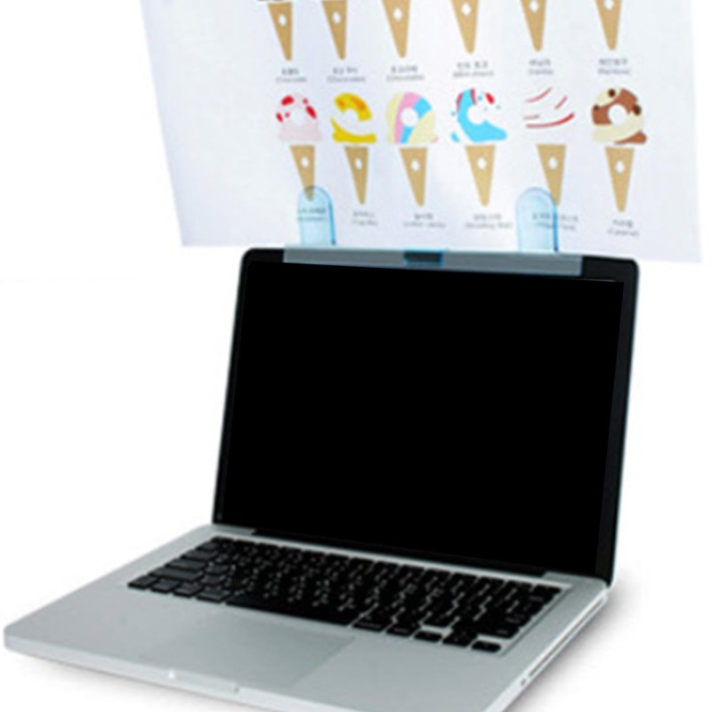NIHUIFA Monitor Document Paper Holder for Laptops & Desk Monitors,