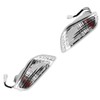 Pair Front Turn Signal Light Plastic 204360F Fit for Piaggio