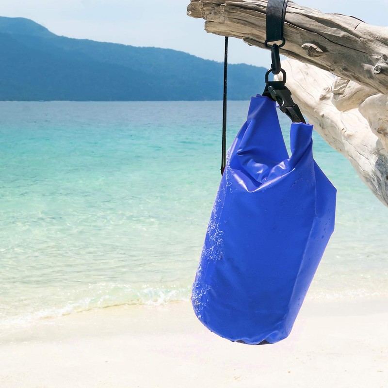 DonDon Waterproof Outdoor Dry Bag for Your Valuables, blue