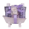 Accentra Women's Shower Set Lavender in Beautiful Ceramic Bathtub -