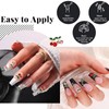 80PCS Mini 3D Cherry Nail Charms, Rhinestones Cherry Gems Studs