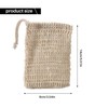 Caoruiy 50Pcs Shower Bath Sisal Soap Bag Natural Sisal Soap
