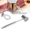 Meat Tenderizer Dual-Side Meat Mallet Cube 304 Stainless Steel Meat