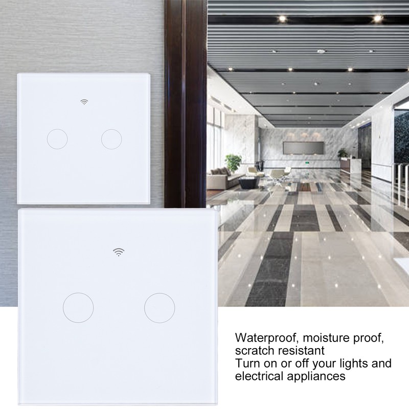 WiFi Smart Wall Switch for TUYA APP Control 2 Way