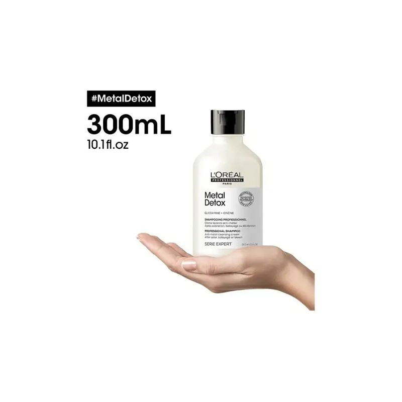 L´Oréal metal detox serie expert shampoo 300ml mascara 250ml