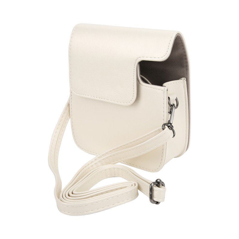 PU Leather Case Bag with Adjustable Shoulder Strap for Instax
