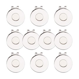 Eshan Magnetic Golf Hat Clips 10 Pack Golf Ball Marker Holder Men Women Golfer Gifts Golf Sports Court Accssories For Golf Gloves Hats Bags Caps Visor Belt Pocket Lot