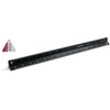 Rumold Triangular Scale 30 cm Division ingeneur DIN Black Plastic