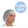 Derma Care Cofia Plisada Desechable Blanca Dermacare C/1000!! Pzas