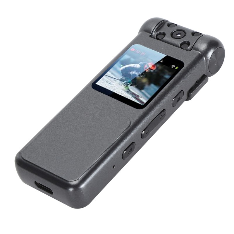 Wearable Camera 120 Degrees Rotatable Lens Portable Video Recorder Law