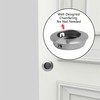 MOROBOR 8 Pack Round Sliding Closet Door Handles, Flush Pull