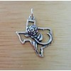 Wholesale Charms Sterling Silver 22x17mm State of Texas with Yellow?