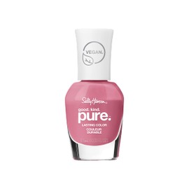 Sally Hansen Good. Kind. Pure. Nail Polish | Plant-Based, Vegan, 16-Free Formula | Opaque, Shiny | 224 Rose to the Occasion | Mauve Pink Nail Color
