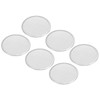 PATIKIL Sprouting Lids, 6 Pcs 82mm Stainless Steel Strainer Lids