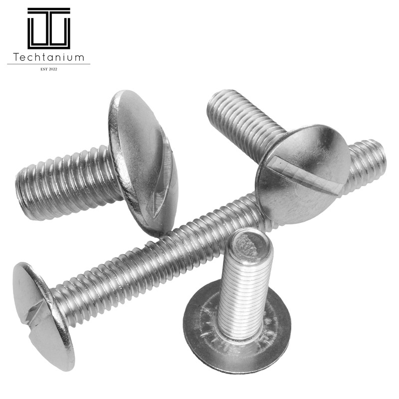 Techtanium® M4 x 25 mm flat head screws with slot