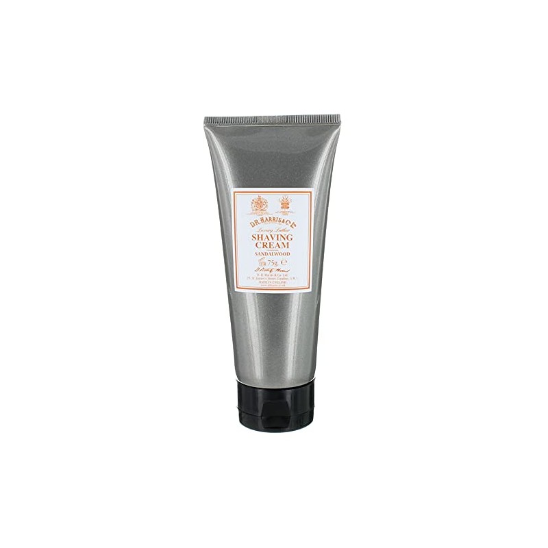 DR Harris & Co Sandalwood Shaving Cream Travel Tube