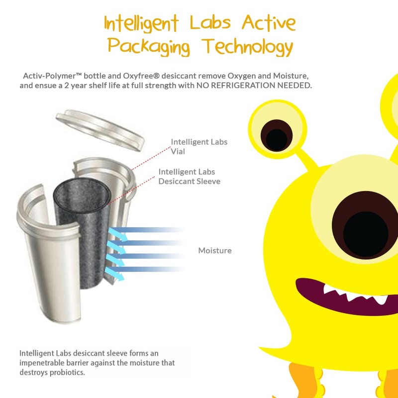 Intelligent Labs 6 Billion CFU Kids Live Cultures and Fiber