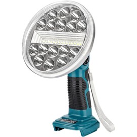 Jhjqzcyg 30W Flashlight for Makita Light Powered by Makita 18V Max Lithium-ion Batteries
