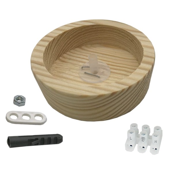 Wooden Distribution Box 85 x 28 mm Pine Wood with