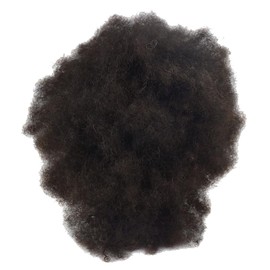 Tcwuzick Training Head African American with 100% Real Hair Mannequin Head Cosmetology Afro Hair Manicure Head for Practice Styling Braiding ...