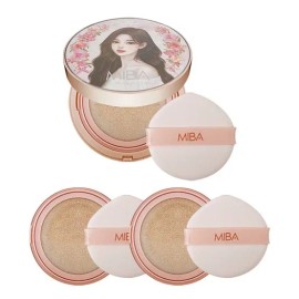 Miba 미바 왕쿠션 시즌3 본품+리필 2개 Miba King Cushion Season 3 Regular + 2 Refills