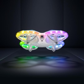 Snaptain K30 Drones with Camera for Kids 720P, HD FPV RC Drones for Kids and Adults with Cool LED Light, Altitude Hold, Headless Mode, 3D Flips, Speed Adjustment and 2 Batteries