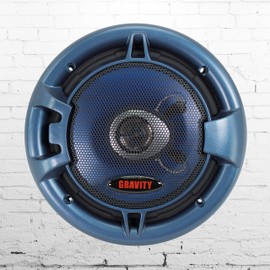 (Pair) Gravity 6.5" inch 2-Way 230 Watts Coaxial Car Speakers CEA Rated - 1686H