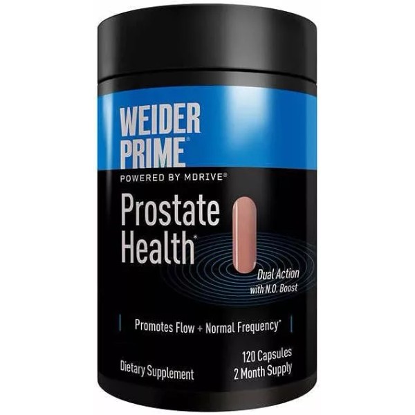 Weider Prime Prostate Health 120 Capsules - 2 Pack