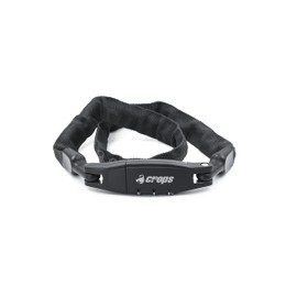 Crops Chain Lock K2 Black | 3mm x 500mm 3 Digit Dial (50cm)