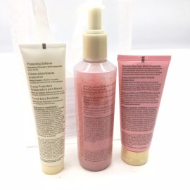 Mary Kay Satin Hands Pampering Set Blissful Pomegranate Shea Scrub Cream Softene