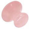 Baluue Rose Quartz Mushroom Shape Gua Sha Tool for Eye