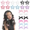 Elegant Hair Bows Accessories All-Day Wear, Pink Kawaii Ribbon Barrettes