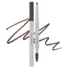 Romand Hanol Flat Eyebrow Auto Pencil 0.17g, W1 Gentle Brown, 1 piece / 롬앤 한올 플랫 아이브로우 오토펜슬 0.17g, W1젠틀브라운, 1개