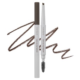 Romand Hanol Flat Eyebrow Auto Pencil 0.17g, W1 Gentle Brown, 1 piece / 롬앤 한올 플랫 아이브로우 오토펜슬 0.17g, W1젠틀브라운, 1개