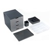 Durable Coffee Point Case Servierhilfe, Dispenser für Kaffeekapseln/Teebeutel/Zuckersticks, anthrazit, 338658