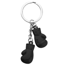 Mini Boxing Glove Keychain Christmas Gifts for Boxer Black Car Keys Keychain for Women Men Boxing Gifts for Boxing Coach Leader Teacher Appreciation Gifts for Women Men Future Boxer Gift for Colleague