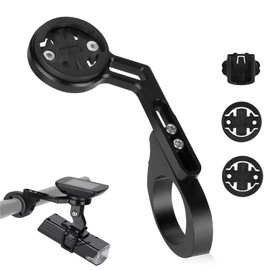 Out Front Bike Mount Compatible with Garmin Edge GPS Bike Computers Quick Release Metal Road MTB Cycling Handlebar Holder Kit