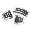 3Pcs Set Anti Skid Accelerator Brake Pedal Pads Kit Car