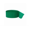 Premium Emerald Green Crepe Paper Streamer - 81 ft (1
