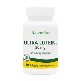 Nature's Plus Ultra Lutein 20mg 60 Capsules
