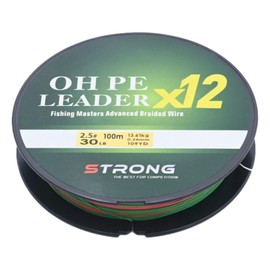 ZUDKSUY 328FT Length 12 Braided Hercules PE Line Fishing Line Braided Fishing Line Subline Sea Fishing Line Colorful Braided Fishing Line for Saltwater or Freshwater Fishing (2.5#-100m)