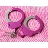 Mtech USA Pink Hand Cuffs Ladies Law Enforcement Security Heavy