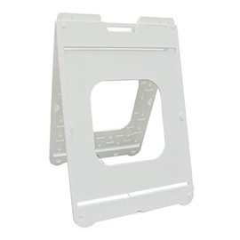 Simpo Sign II w/Rider - White
