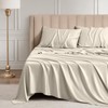 Vipfree Full Sheet Set, 100% Rayon Derived from Bamboo, 4-Piece,