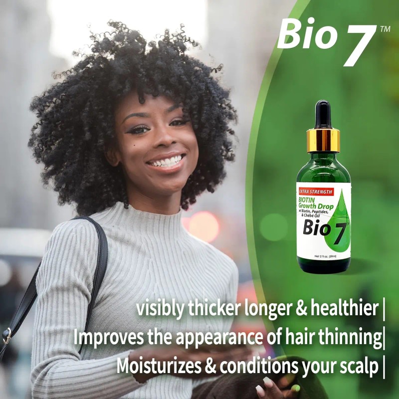 Gota Crecimiento Cabello Natures Bio7 Biotina