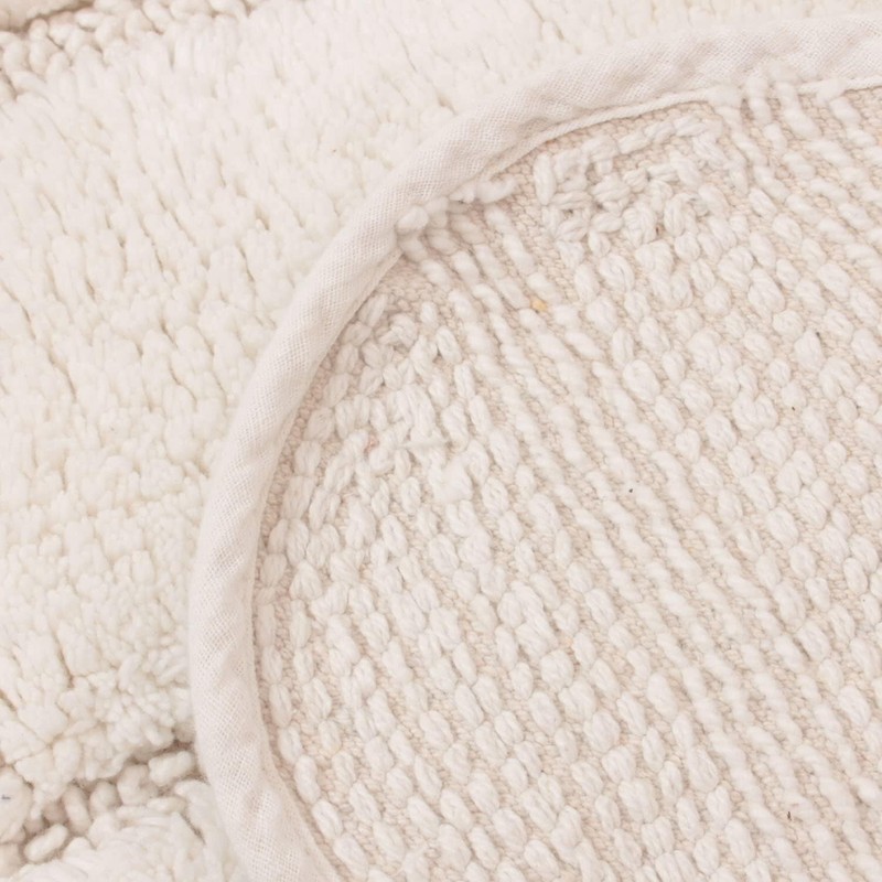 Cotton Shell Toilet Mat (Single Mat Piece, Mini)