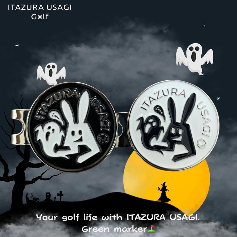 ITAZURA USAGI Golf Green Marker (ITAZURA USAGI Ghost Ver)