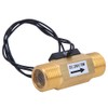 Water Flow Sensor Switch with 1/2-inch Interface Electromagnetic Flowmeter Industrial