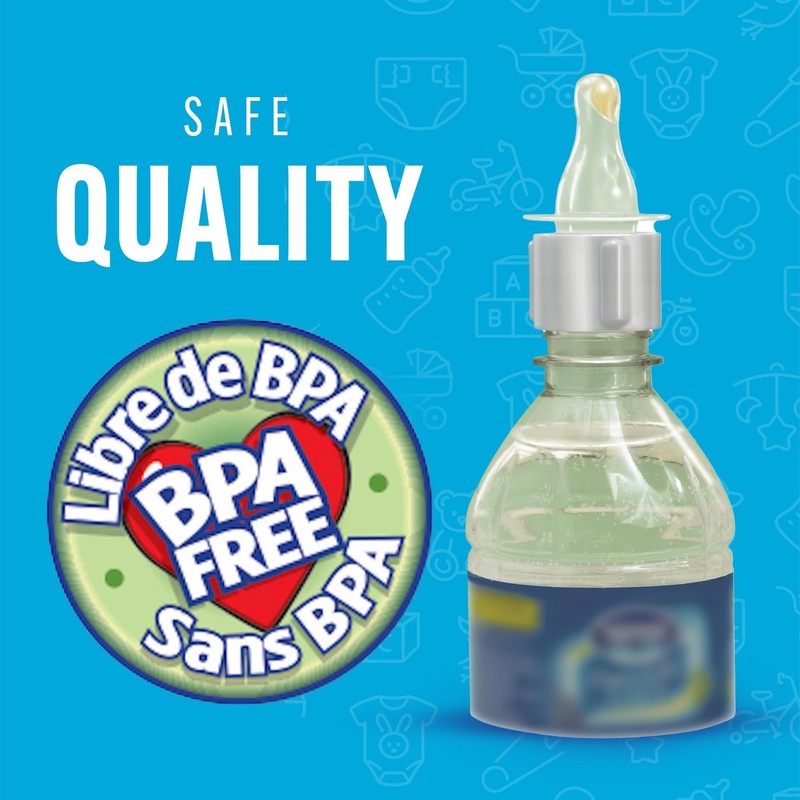 Baby Buddy AquaSip Water Bottle Adapter, Turn Regular Water Bottle