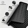 CIEO Silicone Dish Drying Mat for Kitchen Counter, Slope Fast